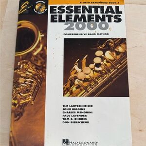 Essential Elements 2000 Eb Alto Saxophone Book 1 - Comprehensive Band Method